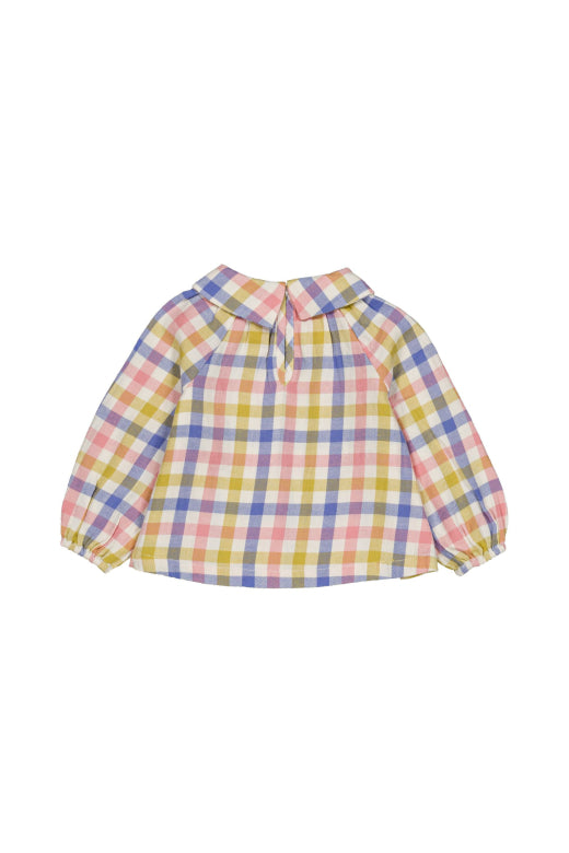 Paloma baby blouse Check Sicties - Le New Black