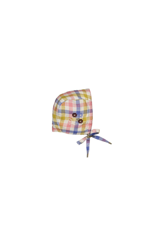 Leo baby hat Check Sixties