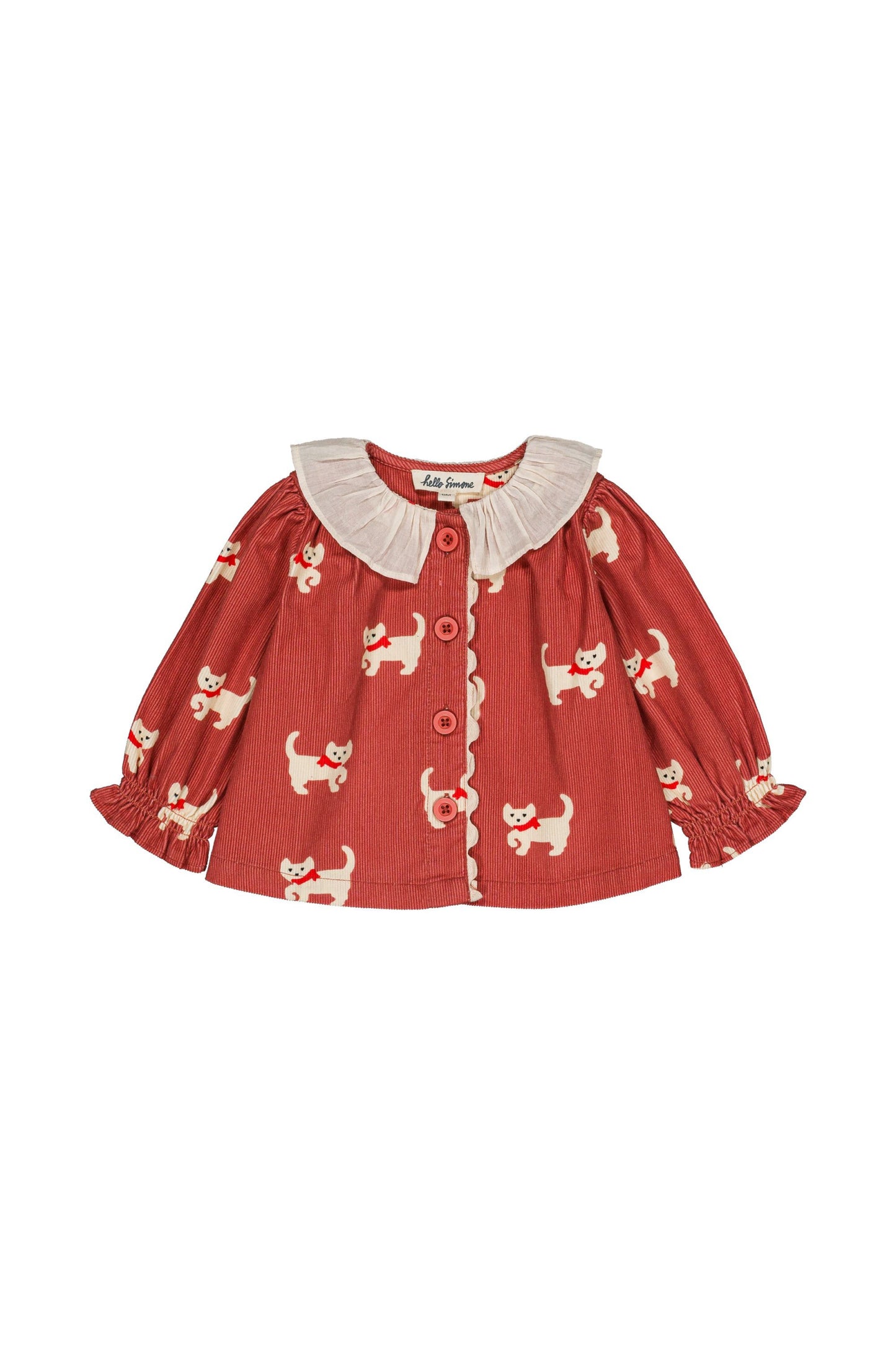 Myrtille baby blouse Kitty Rose