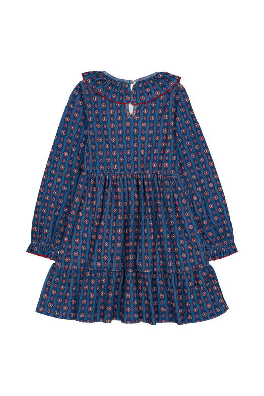Alia dress wavy navy - Le New Black