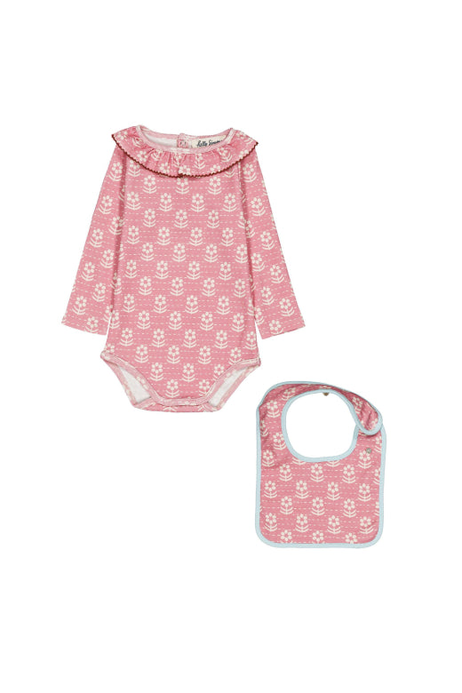 Pernilla baby set Snowdrop Rose - Le New Black