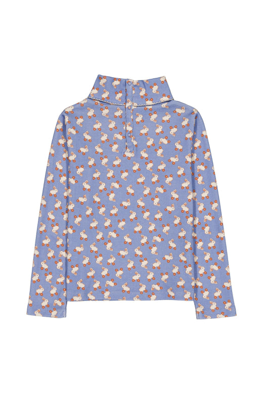 Twiggy turtleneck rabbit blue - Le New Black