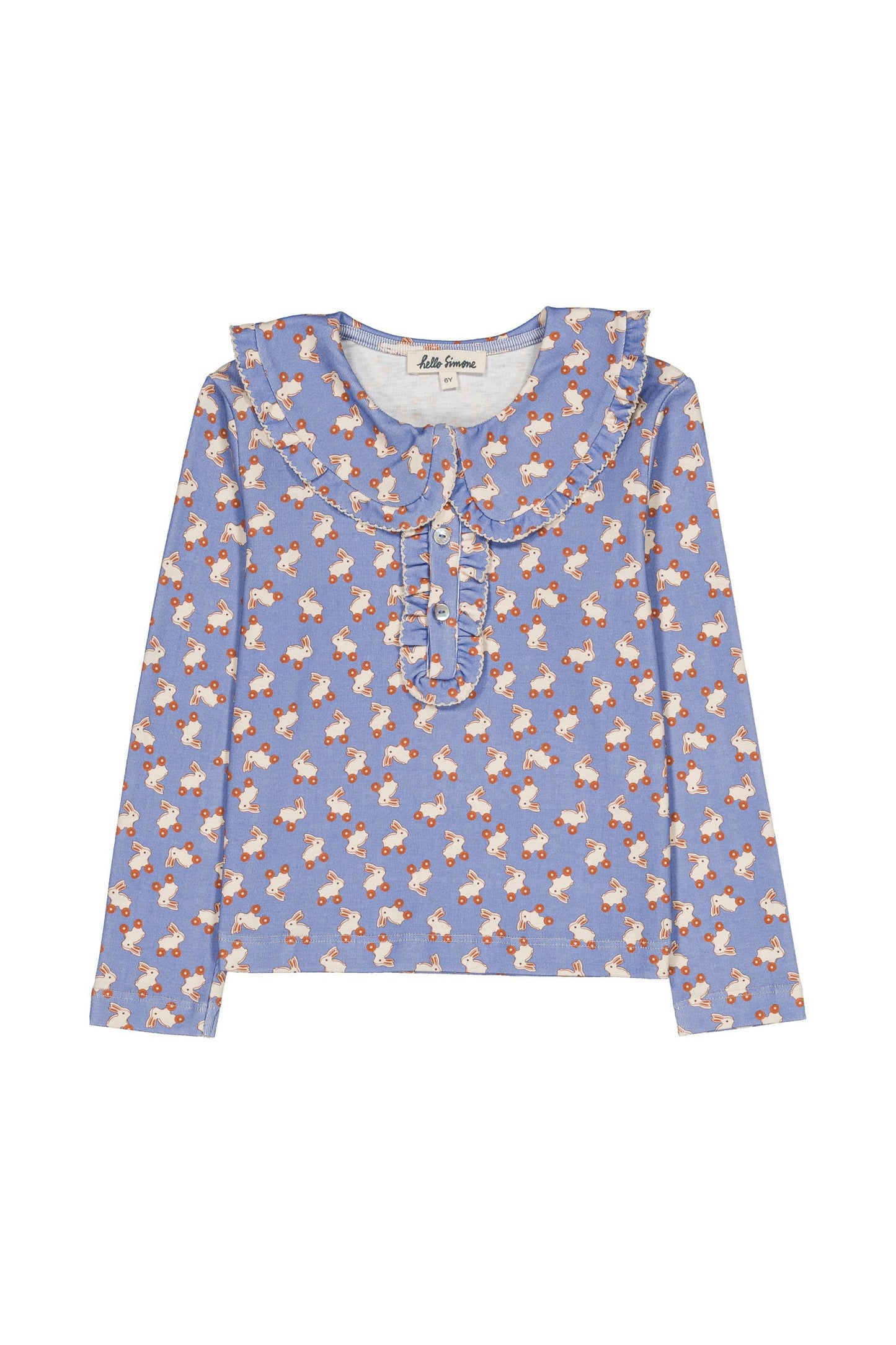 T-shirt Matou Rabbit Blue