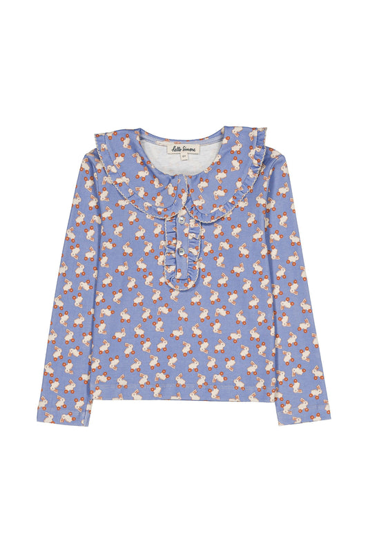 T-shirt Matou Rabbit Blue