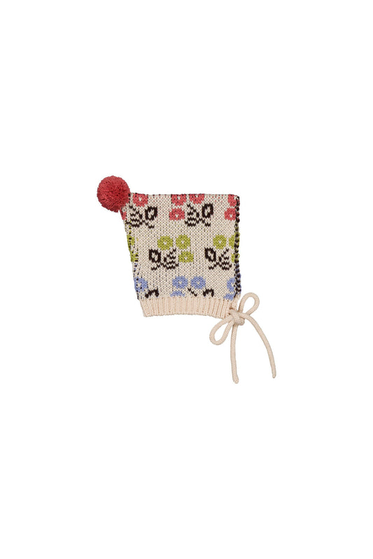 Pompom baby hat Spring