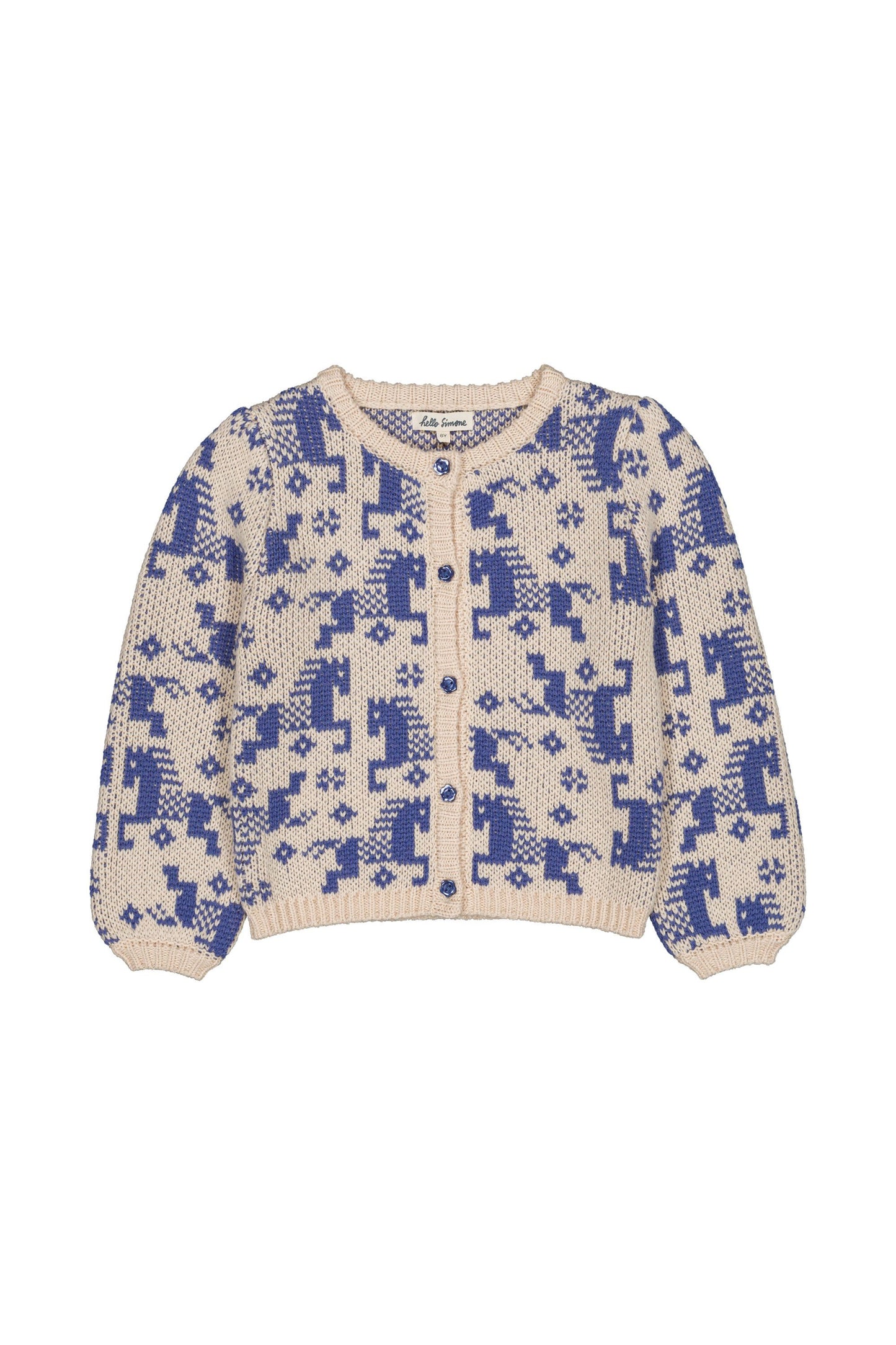 Lison cardigan Horses