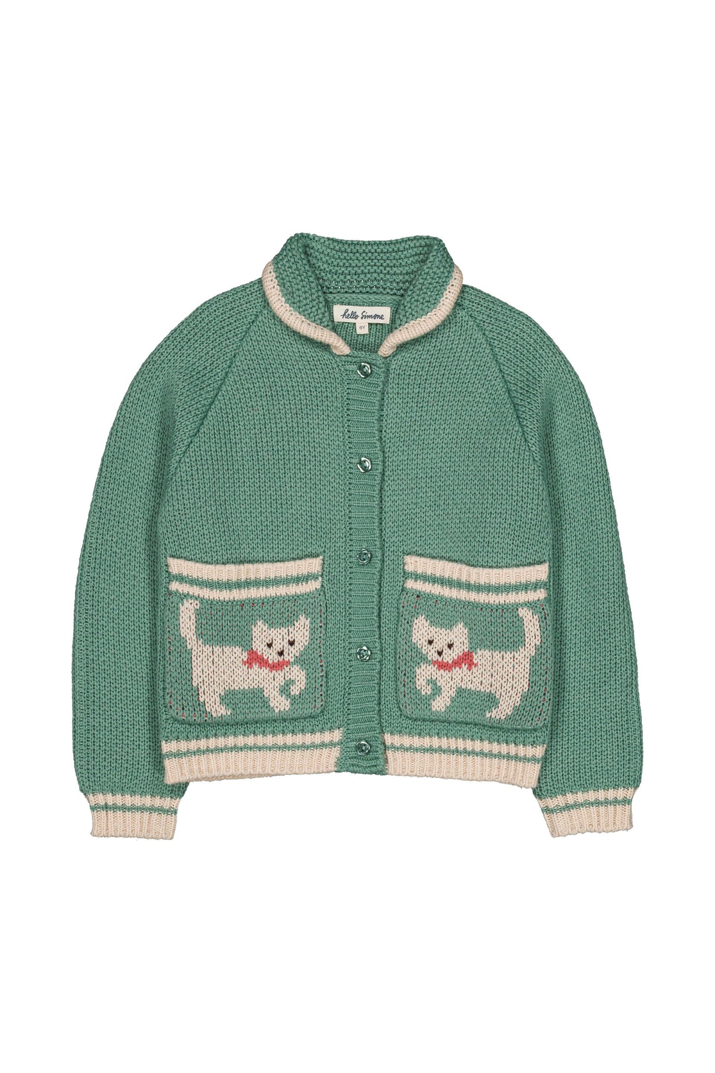 Grizzly cardigan Kitty Aqua