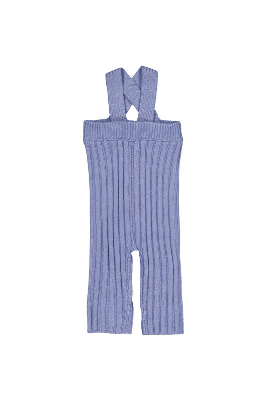 Pichu baby knit overall Light Blue