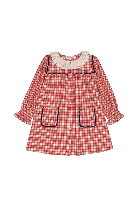 Agatha dress Check Christmas