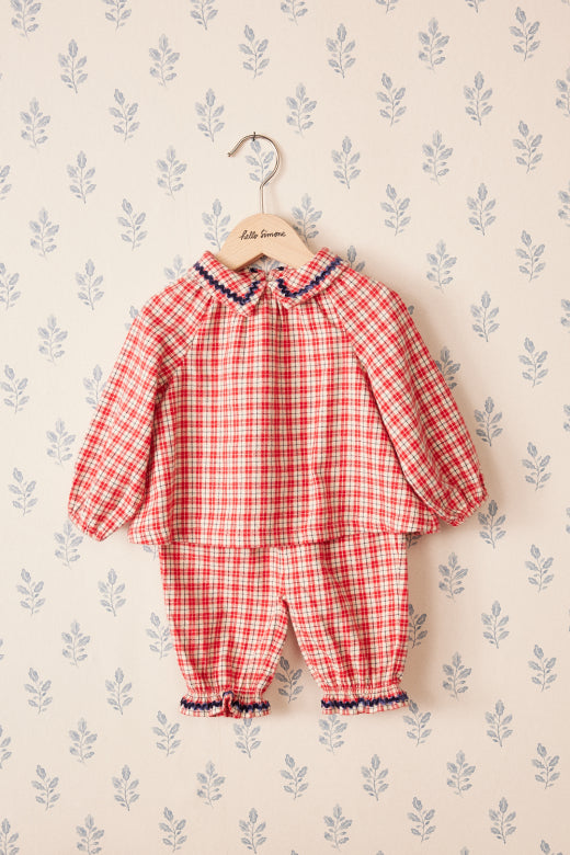 Mignon pants check christmas - Le New Black